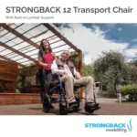 Strongback Mobility Excursion 12 Transport Wheelchair - Ultralight - Image 6