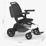 Robooter E80 Carbon Lightweight Folding Electric Wheelchair - Image 3