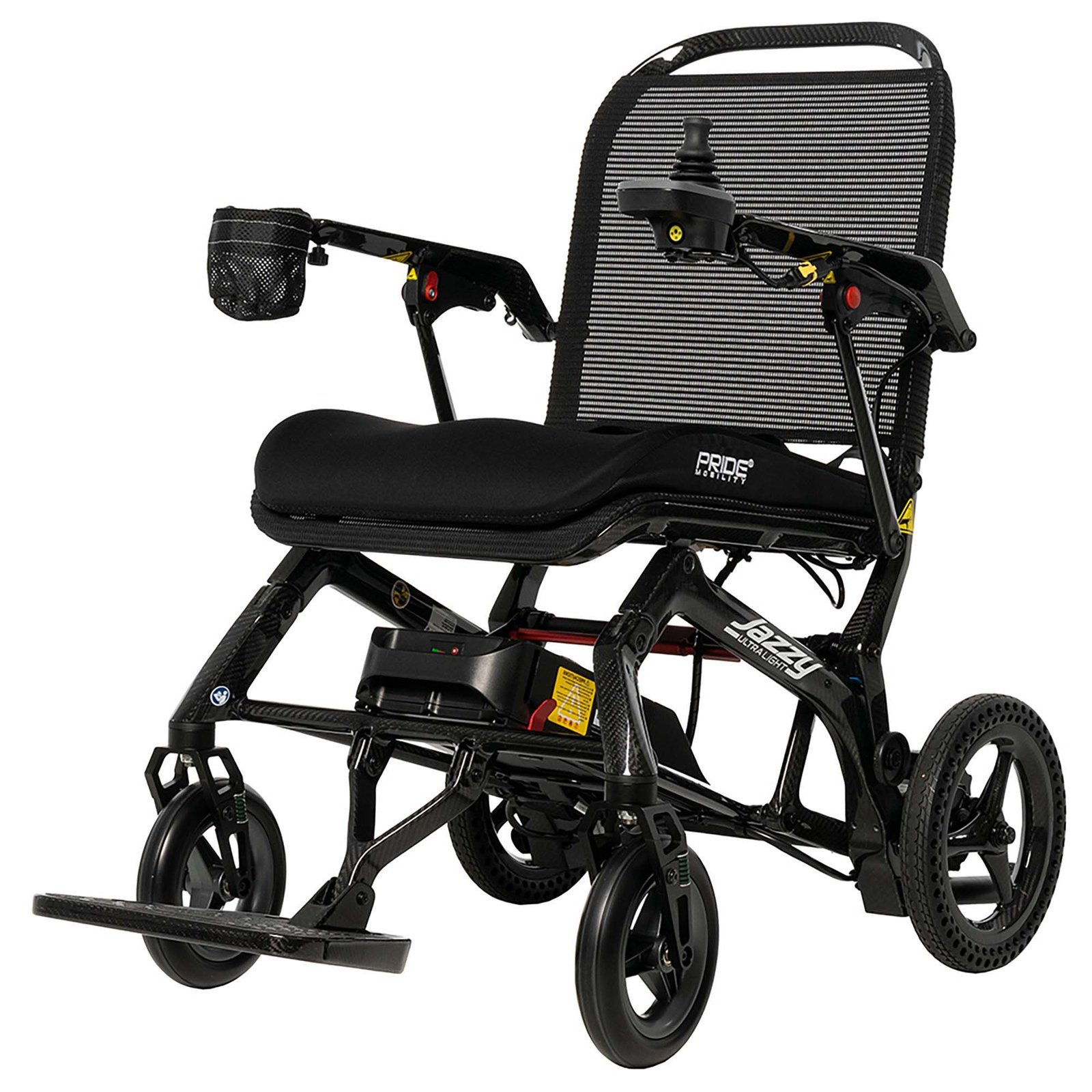 jazzyultralight_beautyshot_left_1_1 Jazzy Ultra Light Folding Electric Wheelchair - Image 1