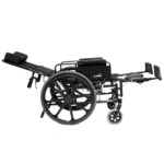 Karman KM5000 Lightweight Reclining Wheelchair with Removable Desk Armrest - Image 4