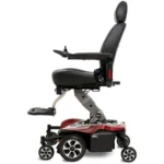 Pride Mobility Jazzy Air 2 Power Chair, Adjustable, Adult, Electric Wheelchair, Red, 300 lb Limit - Image 6
