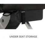 Pride Mobility Jazzy Air 2 Power Chair, Adjustable, Adult, Electric Wheelchair, Red, 300 lb Limit - Image 2