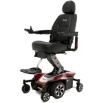Pride Mobility Jazzy Air 2 Power Chair, Adjustable, Adult, Electric Wheelchair, Red, 300 lb Limit - Image 8